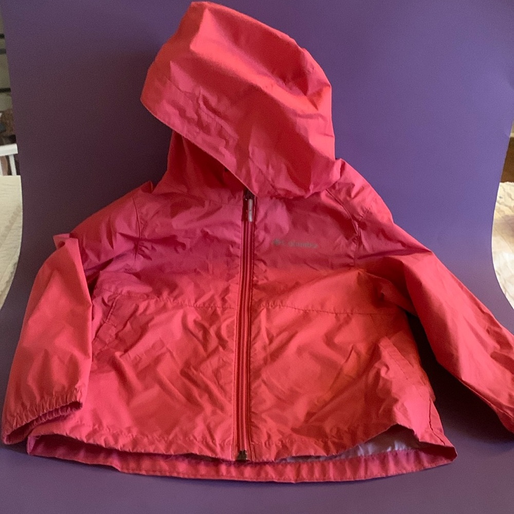 Hooded Columbia Rain Jacket  for KIDS!